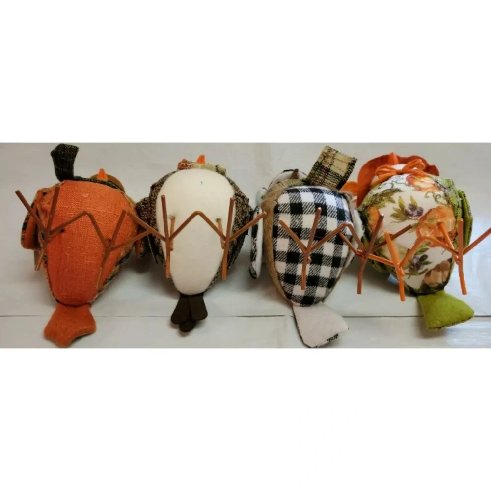 4 - Hobby Lobby Fall Autumn Harvest Fabric Birds